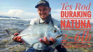 SPOT TERBAIK MANCING DI PINGGIRAN  Tes Joran Duraking Natuna UL Series 26lb  Lihat Hasilnya [upl. by Rudie]