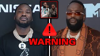 Meek Mill Issues a Stark Warning to Rick Ross The Meek MillRick Ross Saga Continues [upl. by Estis]