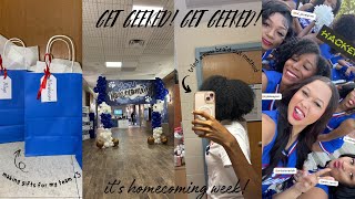 C♡LLEGE DIARIES EP 008 homecoming prep get geeked  🐅💙 [upl. by Ahsiyk]