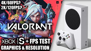 Valorant  Xbox Series S Gameplay  FPS Test [upl. by Ecinuahs412]