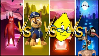 Banban 🆚 Paw Patriol 🆚 Mrs Lemon 🆚 Siran Head 🎶 Who Is Best [upl. by Maxim953]