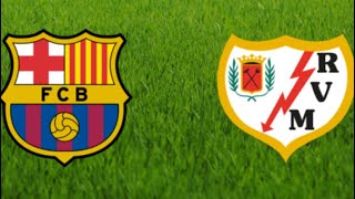 Barcelona VS Rayo Vallecano  Spain  LaLiga  Match 3 Of The Season [upl. by Enenaj]