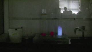 Two Color Chemiluminescent Clock Reaction [upl. by Nahsin165]