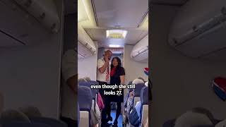 Pilot surprises his passengers when he introduces unique cabin crew  Humankind shorts goodnews [upl. by Taryn]