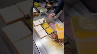 ham cheese toast korean street food [upl. by Reifnnej]