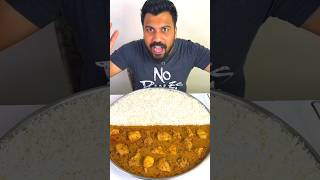 Rice chickenegg finish only 29 sec challange 😲🤤😋  Short funny eating challenge 🤣😺  short [upl. by Fugazy7]