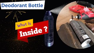 Deodorants Spray Bottle Inside DEEP WOW Technology amp Nature  In Telugu [upl. by Nivart747]