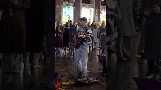 Ed Sheeran Perfect by Atticus Blue in Leicester Square London January 2024 [upl. by Ongun]