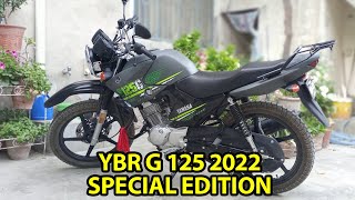 Yamaha YBR125G 2022  Special Edition  Matt Grey Color [upl. by Aicnatsnoc]