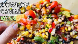 The Best Cowboy Caviar Recipe Texas Caviar  FULL Recipe [upl. by Andi]