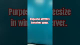 Treesize in the windows VM computer windows windowsserver windowstricks treesize asmr [upl. by Alta]