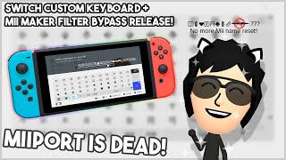 Nintendo Switch Custom Keyboard release download [upl. by Bertero]