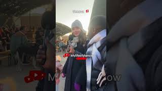 Geneva Christmas market today Subscribe for more streetinterviews mylifestylenow reels trending [upl. by Nehemiah]