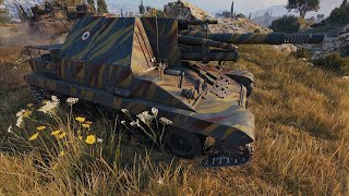 Tier VII Lorraine 155 mle 50  Monastery Replay [upl. by Avlis]