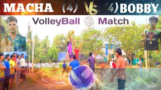 Challenging the solo block VolleyBall drill  macha 🆚 Bobby  20k match [upl. by Henricks]