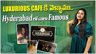 Farzi Cafe Hyderabad  For a luxiorius dining experience  Usha’s Diary teluguvlogs restaurant [upl. by Brannon]