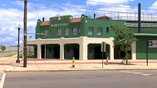 Rickwood Field Willie Mays’ first pro park and monument of opportunity and oppression welcomes [upl. by Ardnuek373]