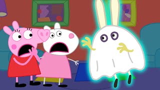 PEPPA PIG SCARY HALLOWEEN STORY FOR KIDS  KIDS CATOON [upl. by Bittencourt619]