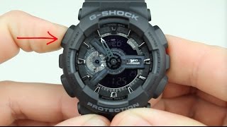 How to Change the Time on a GShock [upl. by Belter]