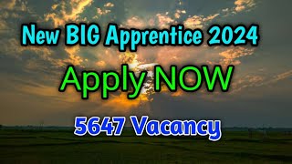 NEW BIG APPRENTICESHIP 2024 🔥🔥 Apply  5647 Posts  Assam  Northeast RituRajVlogsNR [upl. by Barbara925]