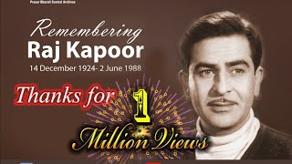 Raj Kapoor Interview  Cinema  Doordarshan [upl. by Eilerua]