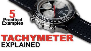 How To Use A Tachymeter On A Watch [upl. by Ahseikan771]