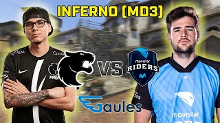 CSGO Champions Cup Finals Malta  Furia vs Movistar Riders  Inferno MD3  Mapa I [upl. by Smoht317]