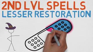 2nd Level Spell 43 Lesser Restoration5E [upl. by Nyrb224]