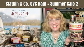 Slatkin amp Co QVC Haul  Summer Sale 2 [upl. by Enidanreb151]