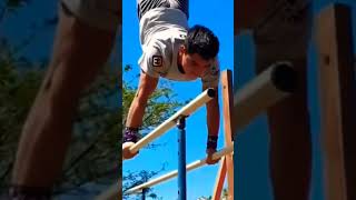 People reaction🔥 frontlever calisthenics motivation planche respect fitness insane gym [upl. by Tlihcox408]