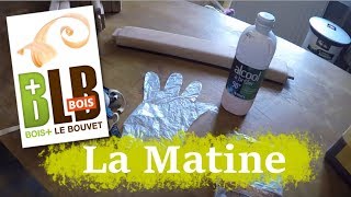 Astuces finitions  la matine vernis et bois massif [upl. by Ahsiadal709]