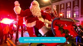 2023 Vineland Christmas Parade [upl. by Enrobyalc]