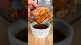 Nutella stuffed french toast 😍 easyrecipe breakfast [upl. by Sidalg]