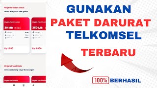 Cara Aktifkan Paket Darurat Telkomsel Terbaru [upl. by Carmel287]