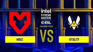 MOUZ vs Vitality  IEM Cologne 2024  Group B [upl. by Atat]