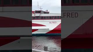 Pentland ferries “Alfred” At Ayr harbour [upl. by Lein844]