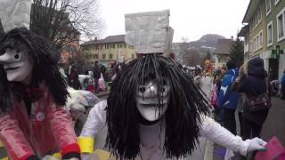 Fasnacht 2016 Sissacher Umzug [upl. by Ahsimet109]