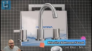 Phiestina Bathroom Faucet [upl. by Lynelle]