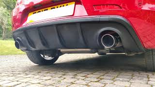 Alfa Romeo Giulietta Veloce 1750  Ragazzon Exhaust  Back Box and Centre Pipe [upl. by Aihsotal]