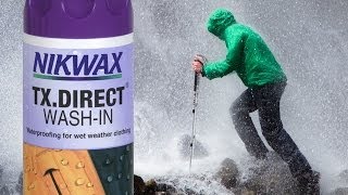 Nikwax TXDirect Washin Product Overview [upl. by Winifield]