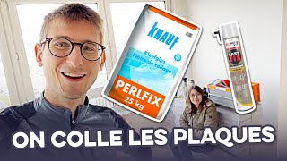 On colle les plaques au Perlfix et Rectavit Easy Fix [upl. by Trina]