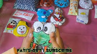 DIY Squishmallows  How I Made Cute Squishmallow Crafts [upl. by Amuh588]