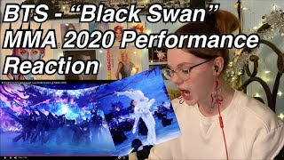 Dance Major Reacts BTS 방탄소년단  quotBlack Swanquot Melon Music Awards MMA 2020 Performance Reaction [upl. by Nichols]