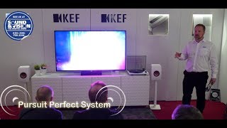 KEF LS50 Wireless HiFi Speakers Full Demo  Bristol Show Sound and Vision show 2018 [upl. by Aiekam]