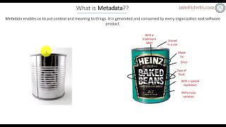 What is Metadata [upl. by Eeleak786]