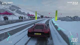 Forza Horizen 4 Road Race  Take 1 Winter Race [upl. by Ainolloppa]