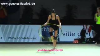 Aleksandra Soldatova Hoop Training 2  GP Thiais 2016 [upl. by Etnaid]