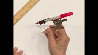 How to trisect an Acute Angle using a compass and a ruler Very close to Ideal Solution [upl. by Waters913]