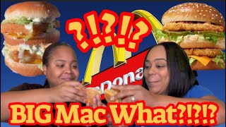 FILETOFISHBig Mac Challenge먹방Justthe2ofUs THE GARMONDS foodie tiktok eating funny [upl. by Arenat185]