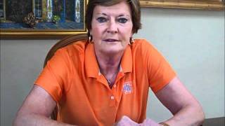 Pat Summitt video 8 26 11 [upl. by Dawaj277]